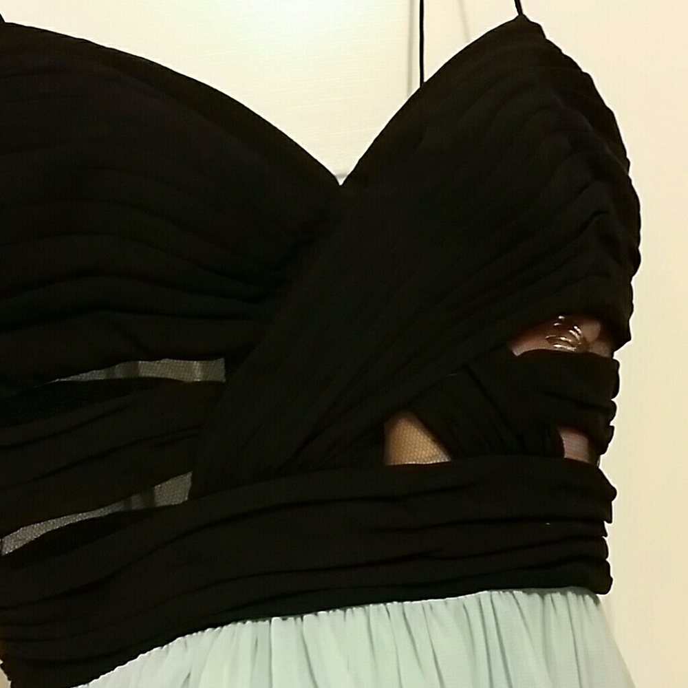 Sexy cutout/mesh dress